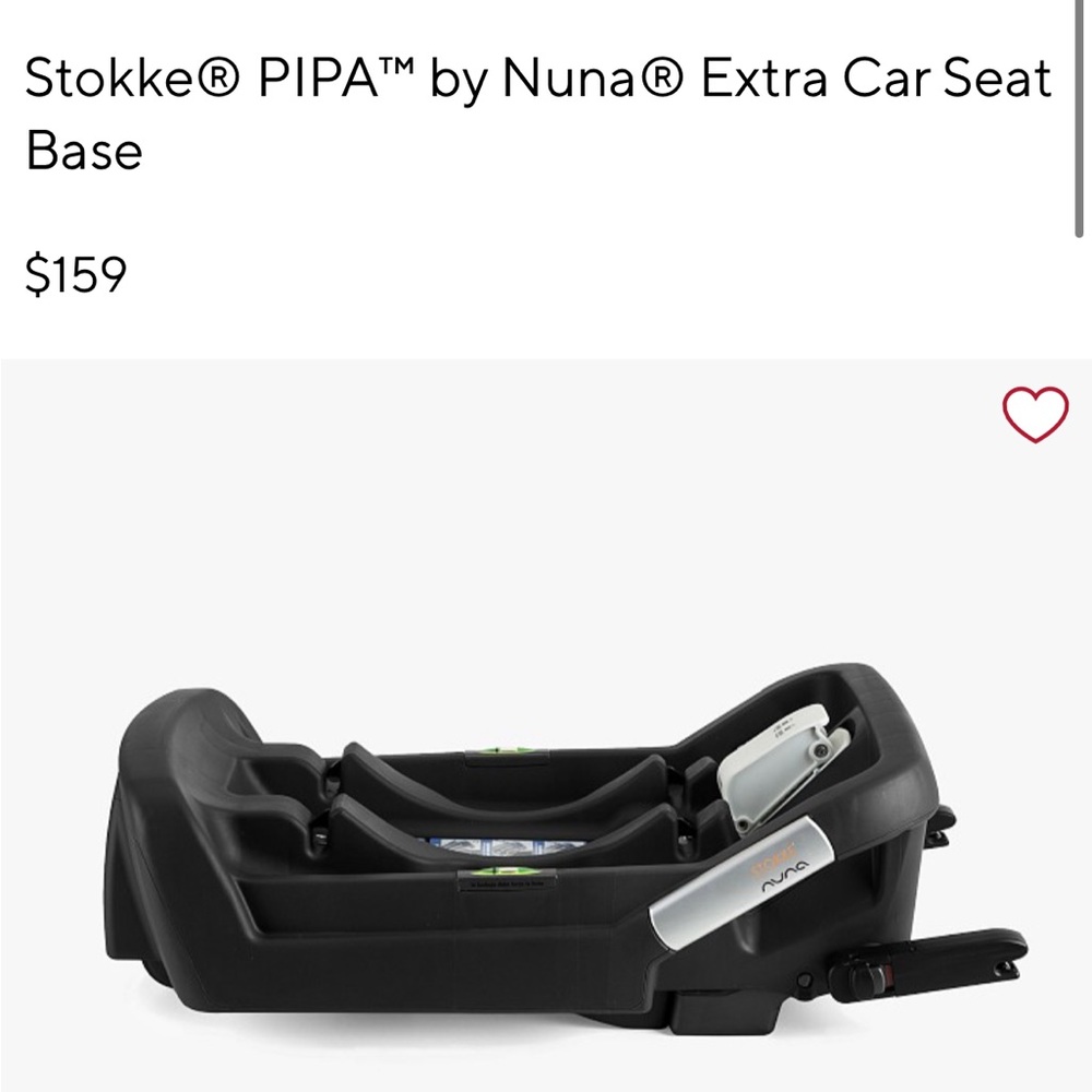 Stokke® PIPA™ by Nuna® Extra Car Seat Base